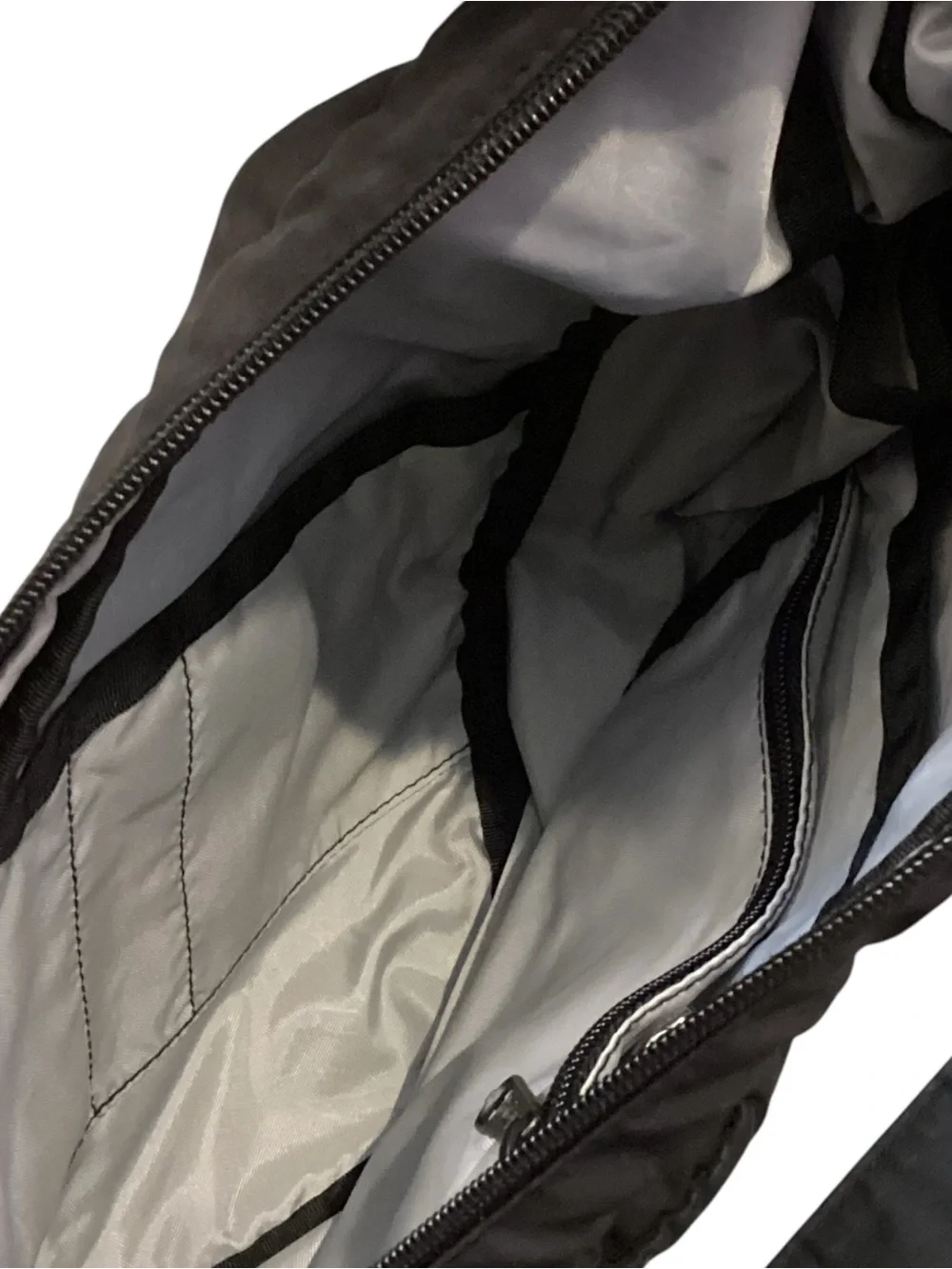 AmeriBag Healthy Back Bag Black‎ Nylon Crossbody Sling Backpack